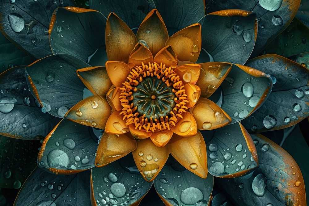 Lotus blossom anemone produce.