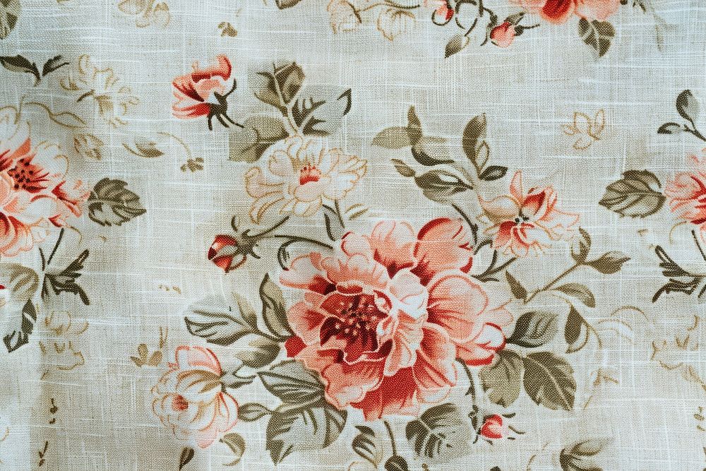 Floral pattern backgrounds embroidery.
