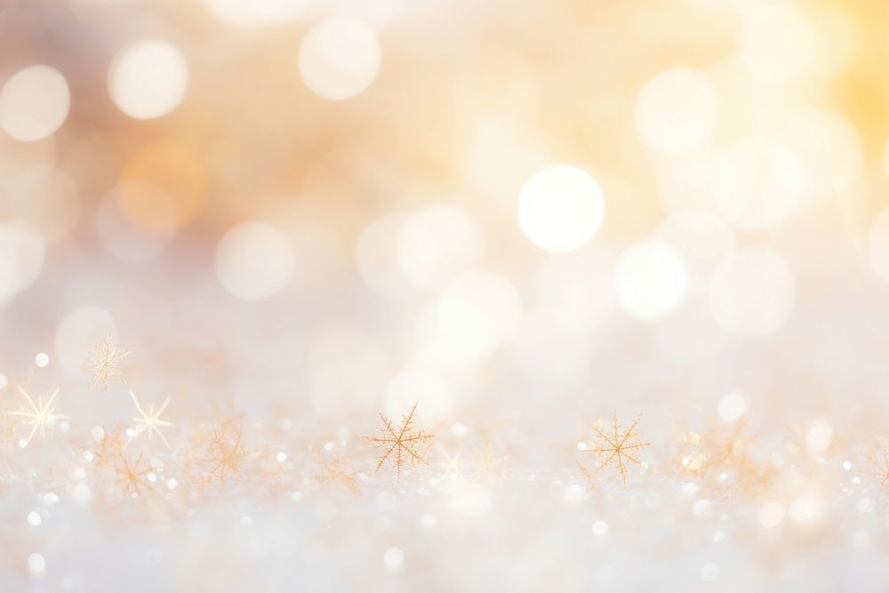 Bokeh snowflakes background backgrounds outdoors nature.