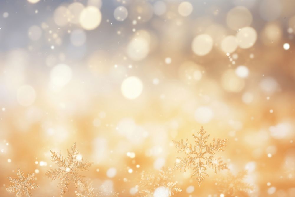 Bokeh snowflakes background backgrounds outdoors nature.