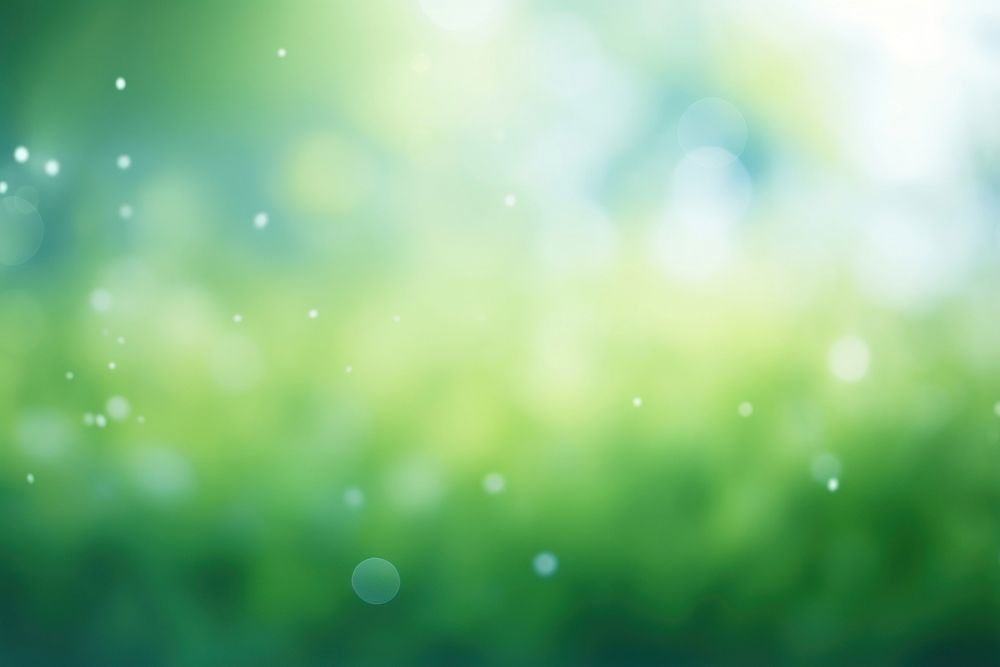 Bokeh Green nature background green backgrounds outdoors.