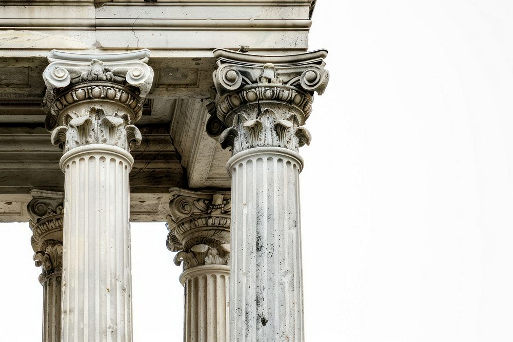 Pillars of Roman-era Temple temple architecture building.