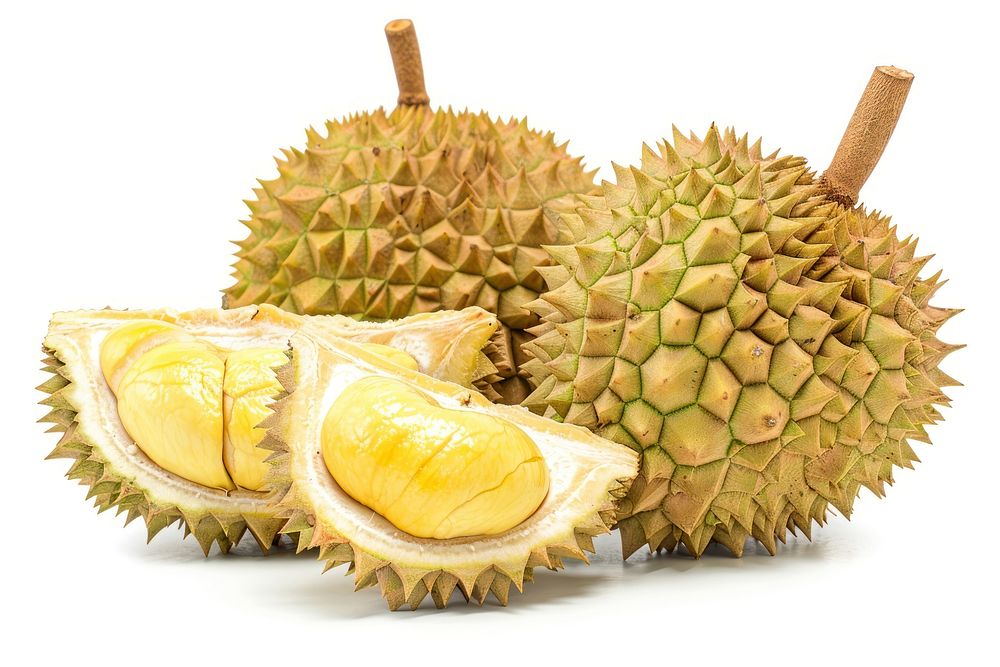 Photo of durian pineapple produce fruit.