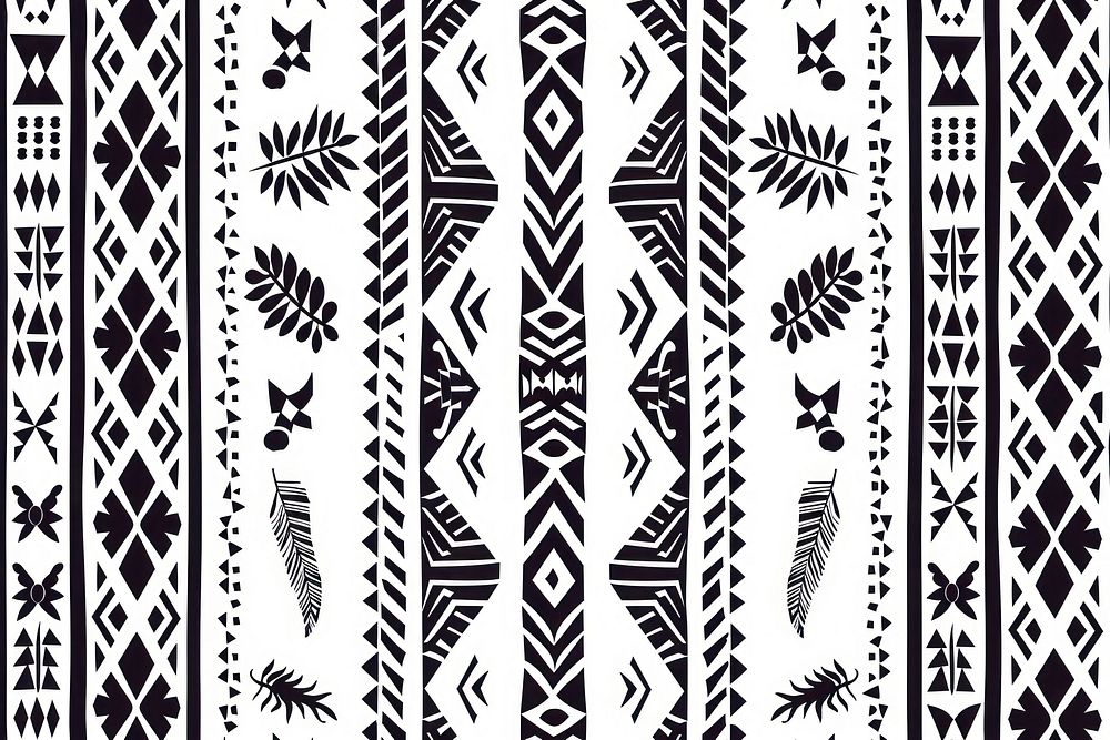 Maori Pattern royalty pattern gate rug.