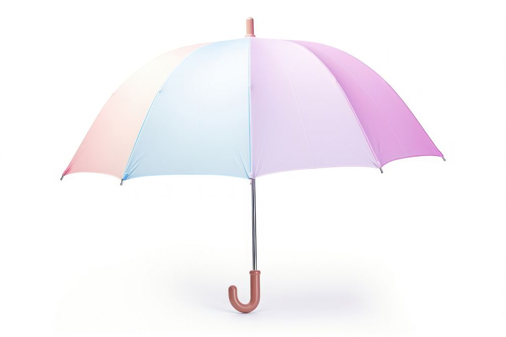Umbrella white background protection sheltering.