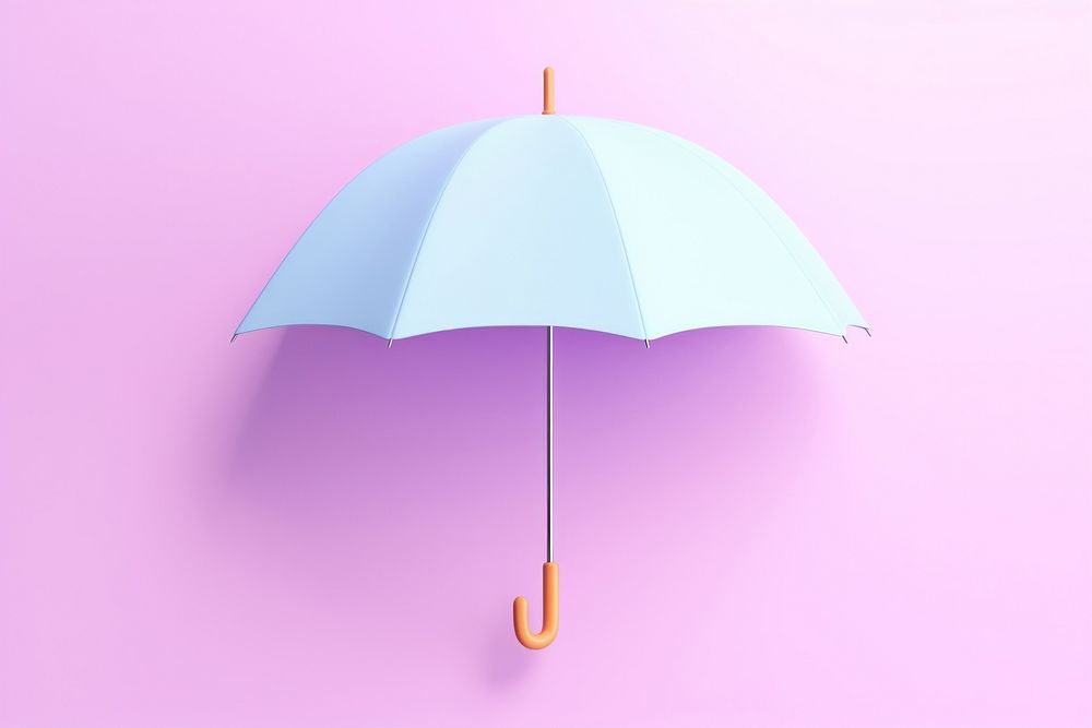 Umbrella icon protection investment sheltering.