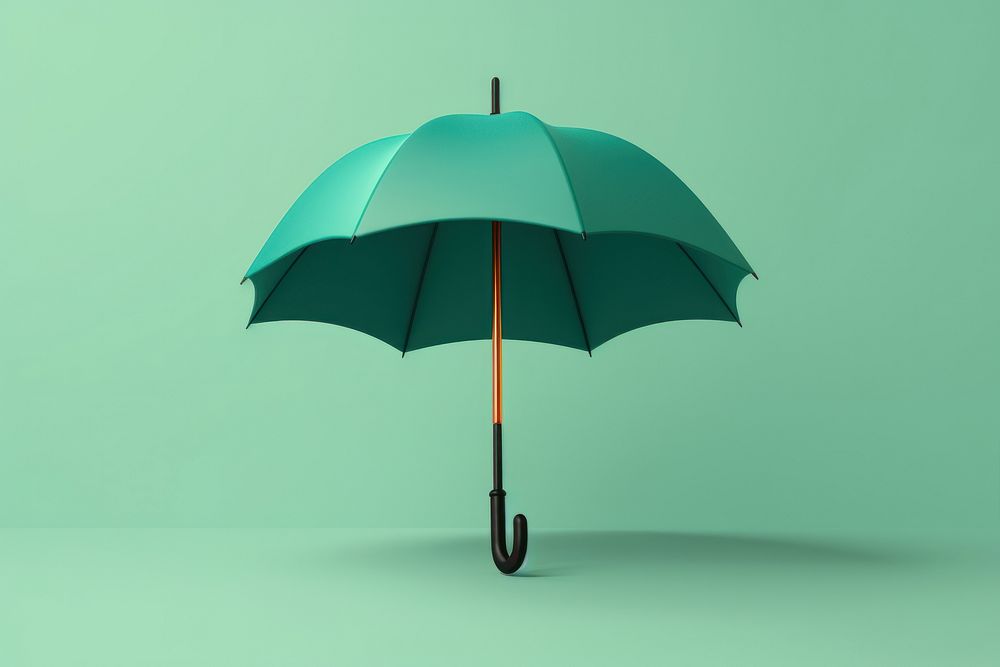 Umbrella icon protection sheltering shielding.
