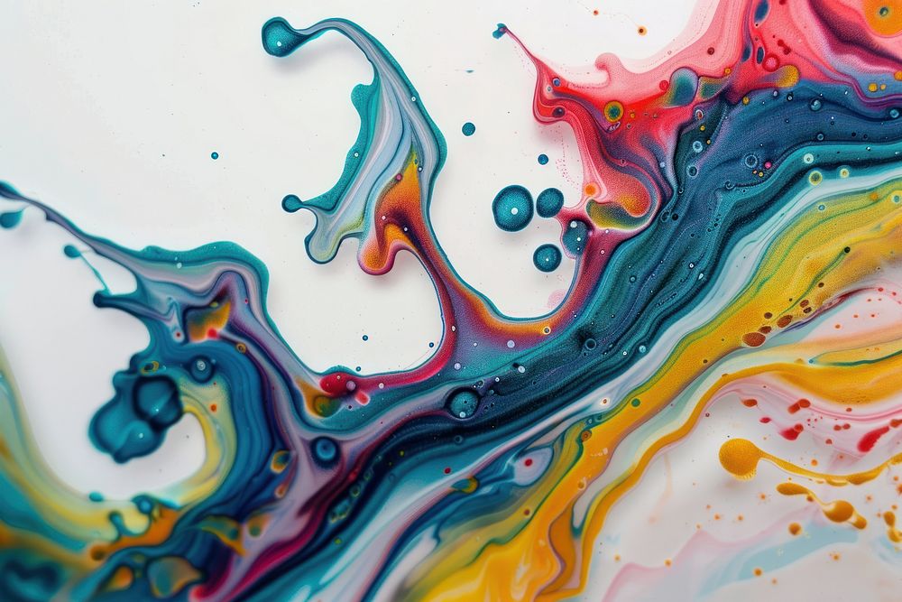 A colorful fluid backgrounds abstract art.