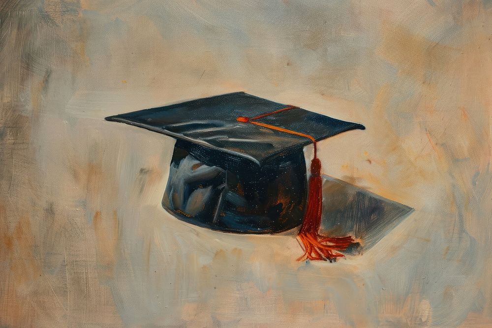Graduation painting art intelligence.