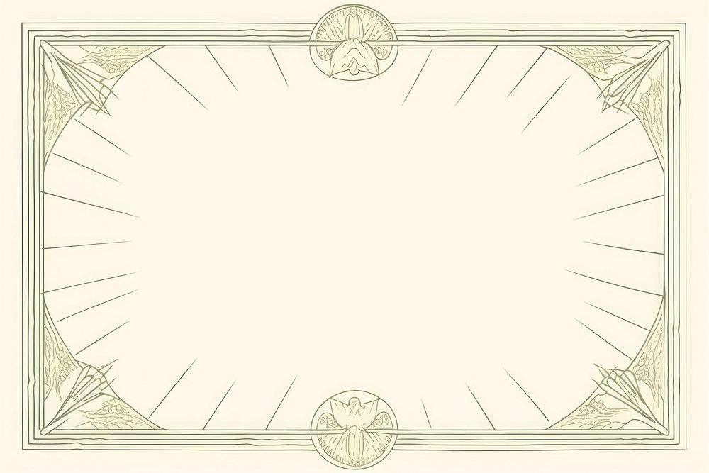 Frame with star backgrounds blackboard currency.
