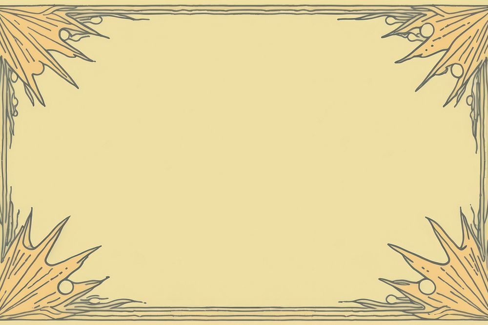 Frame with star backgrounds rectangle textured.