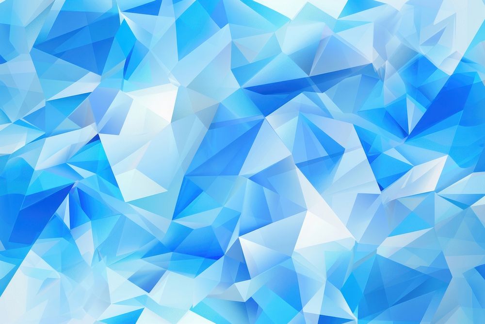 Polygonal triangle background blue backgrounds pattern.