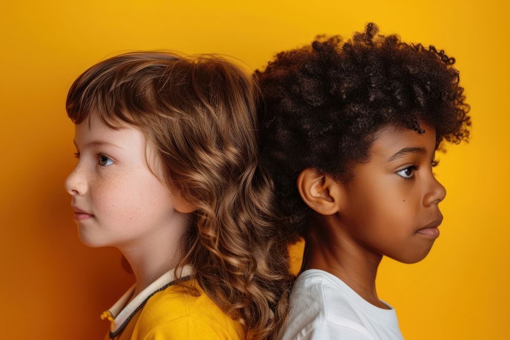 3 inclusivity kid portrait yellow child.