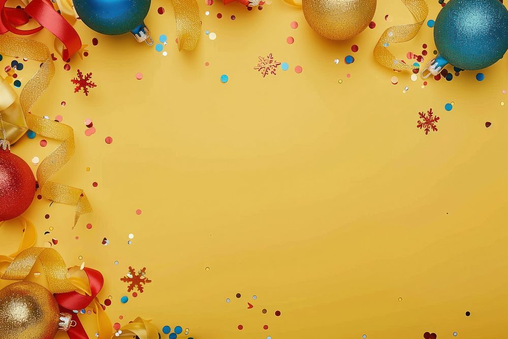 Celebration background with empty space on center
