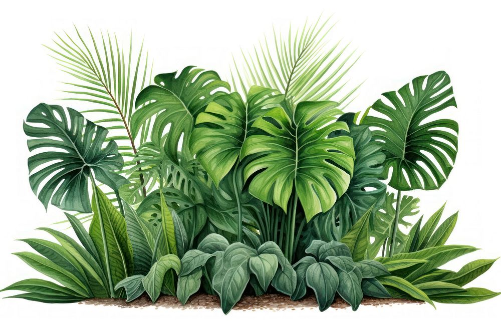 Jungle plant clipart vegetation outdoors nature.