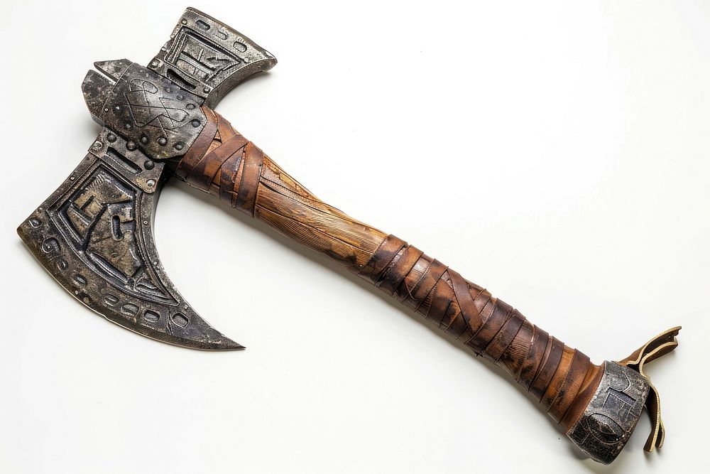 Warrior axe weapon dagger tool.