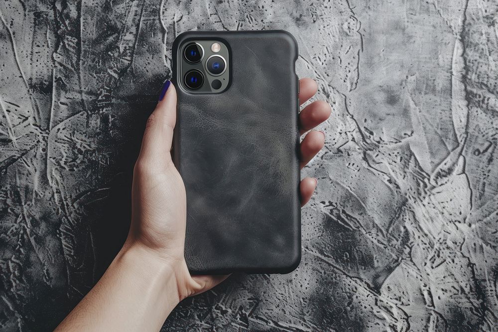 Case photography phone hand.