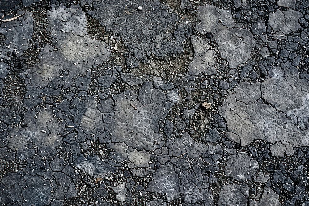 Road asphalt texture soil rock backgrounds.