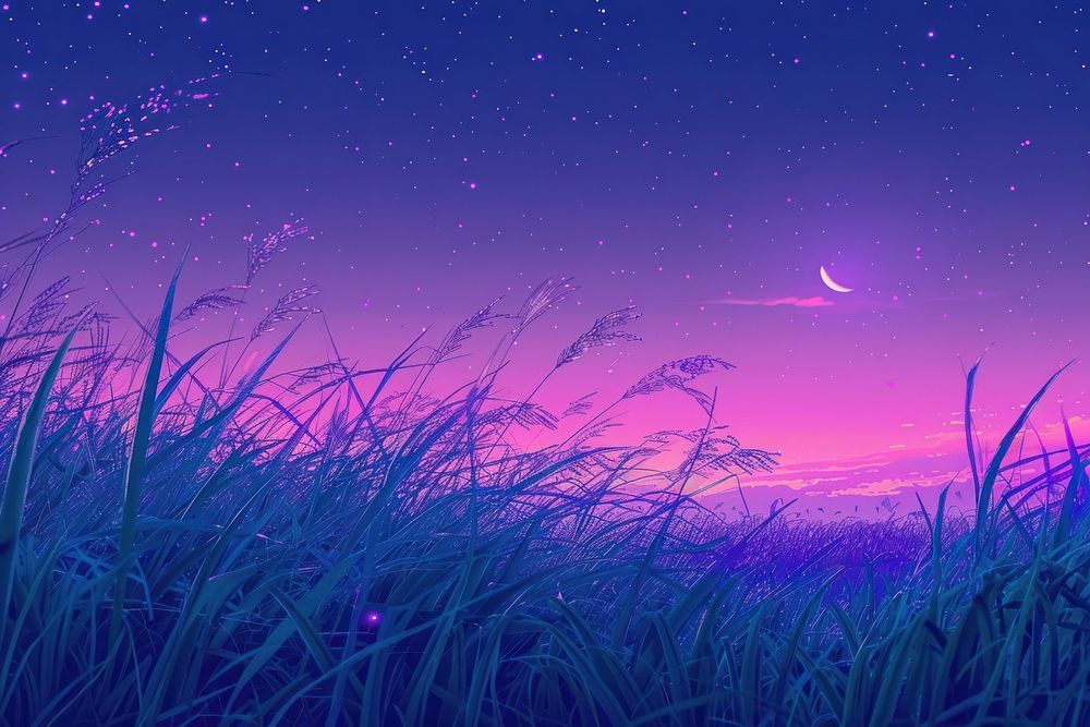 Grassland purple backgrounds astronomy.