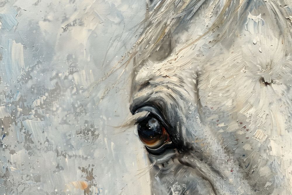 Horse painting backgrounds animal.