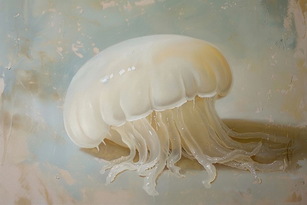 Suger jelly jellyfish animal invertebrate.