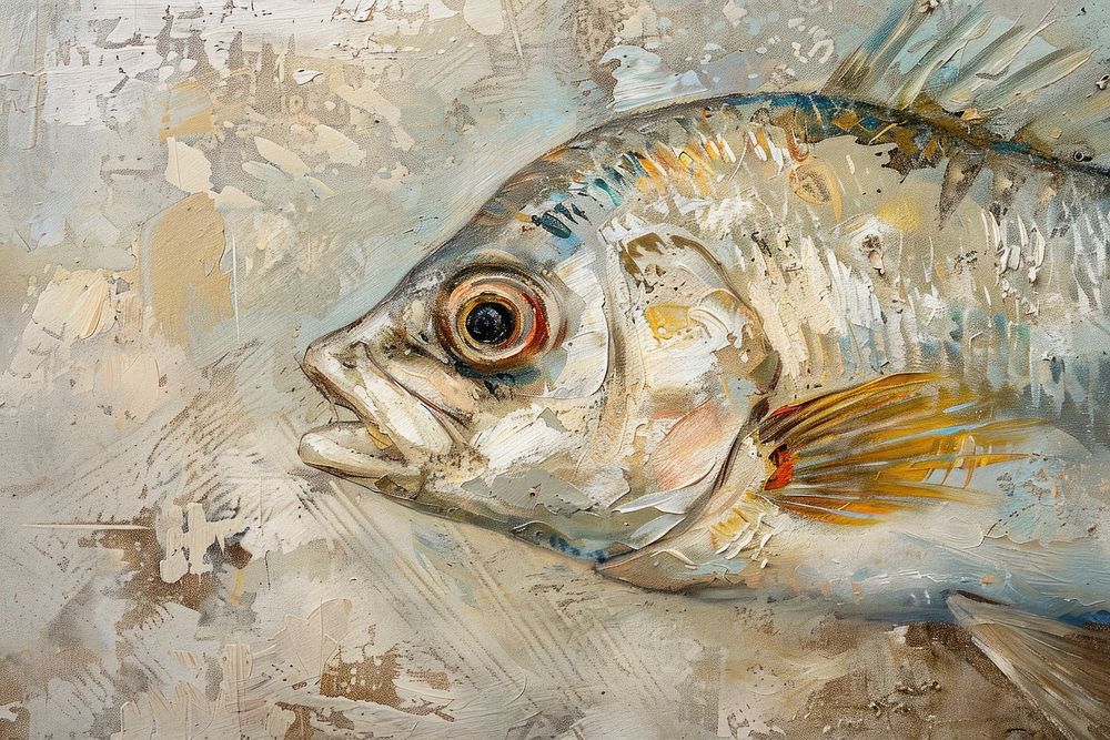 Fish backgrounds painting animal.