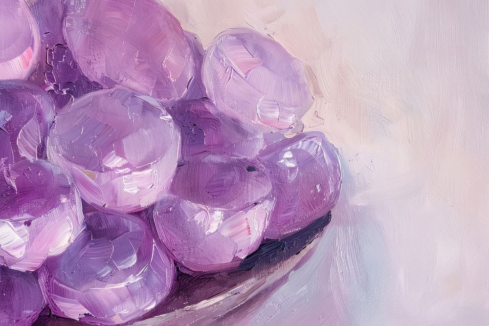 Purple jelly backgrounds amethyst painting.