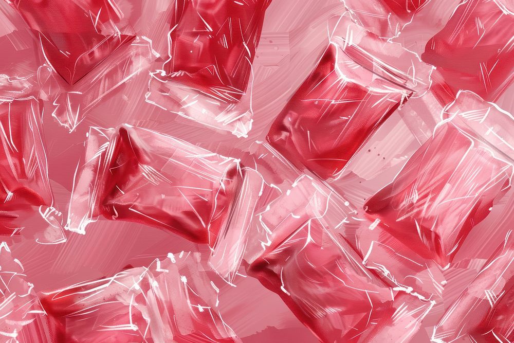 Close up on pale sour candy confectionery backgrounds plastic.