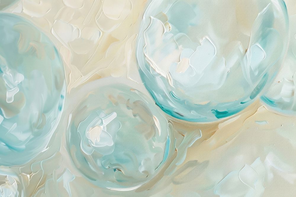 Blue jelly painting backgrounds turquoise.