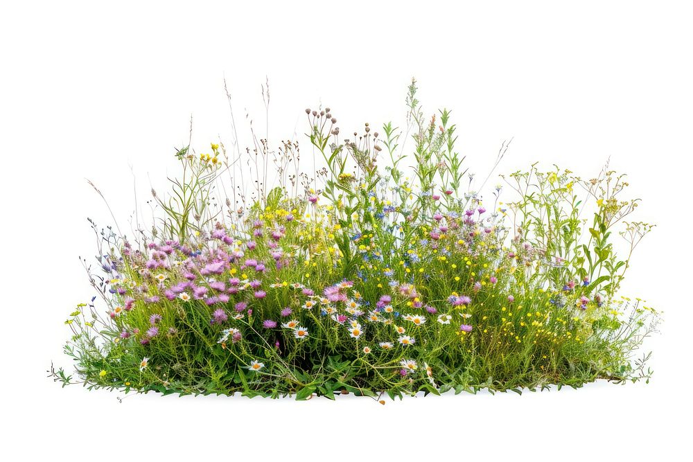 Wildflower bush outdoors nature plant.