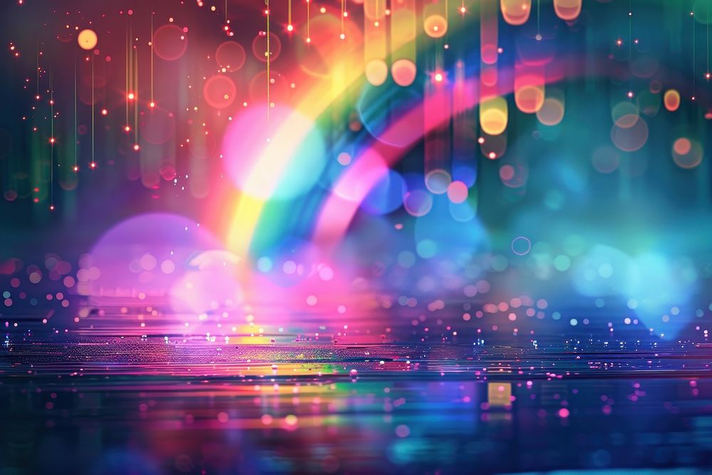 Abstract background with rainbow backgrounds outdoors nature.