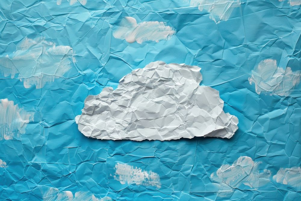 Cloud paper backgrounds aluminium.