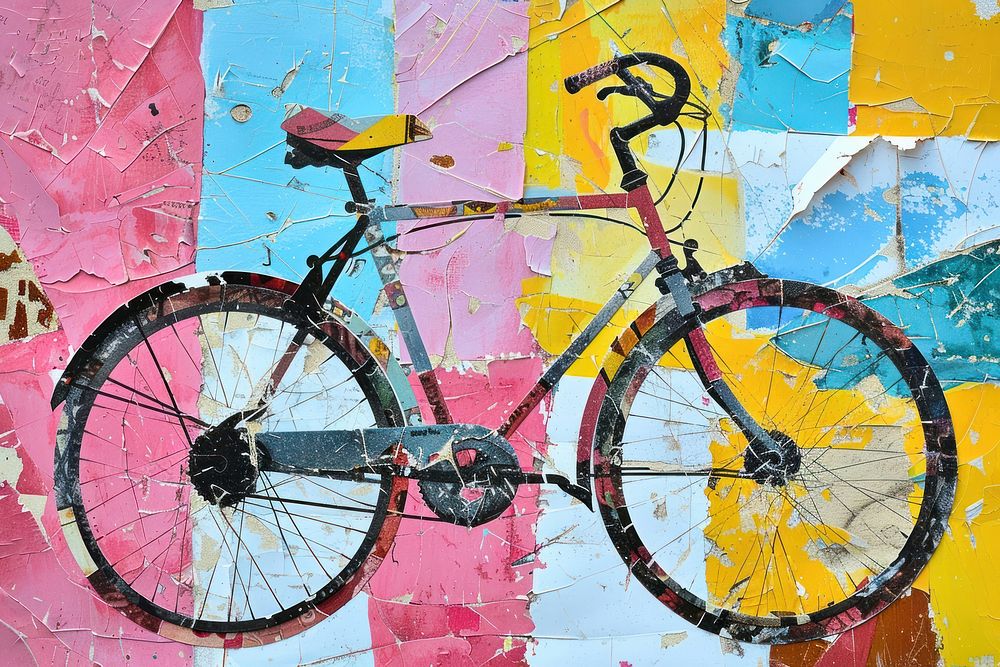 Bicycle art vehicle wheel.