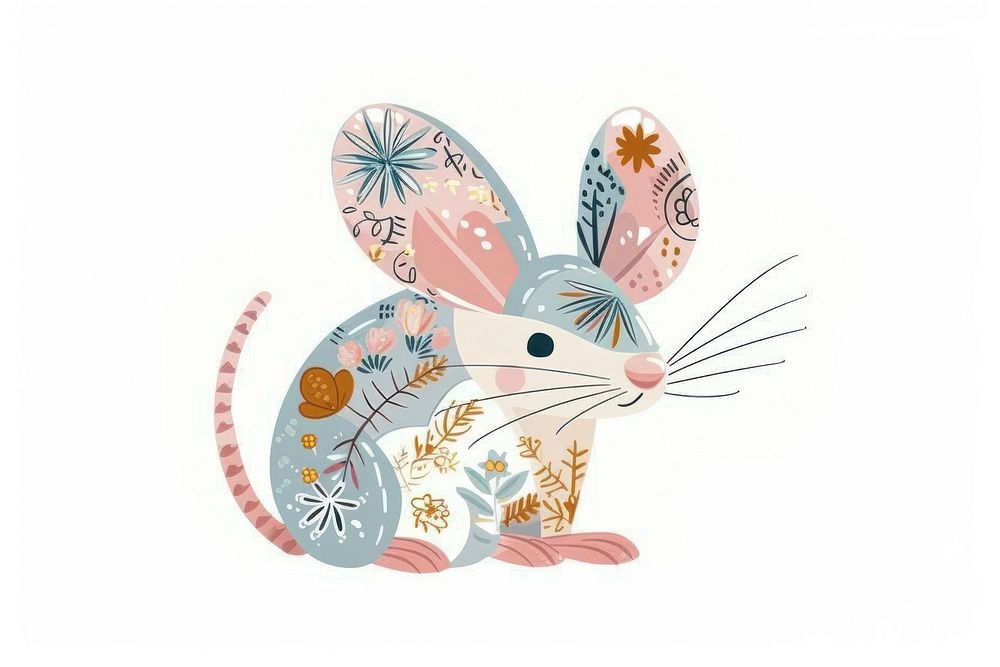 Mouse drawing rodent animal.