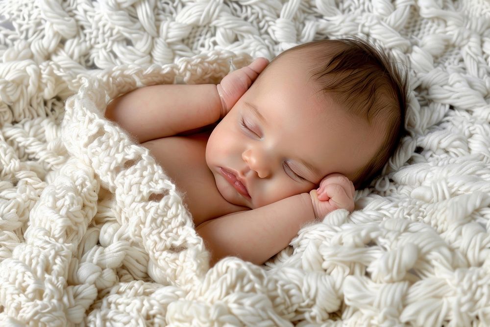 Sleeping baby blanket comfortable beginnings.