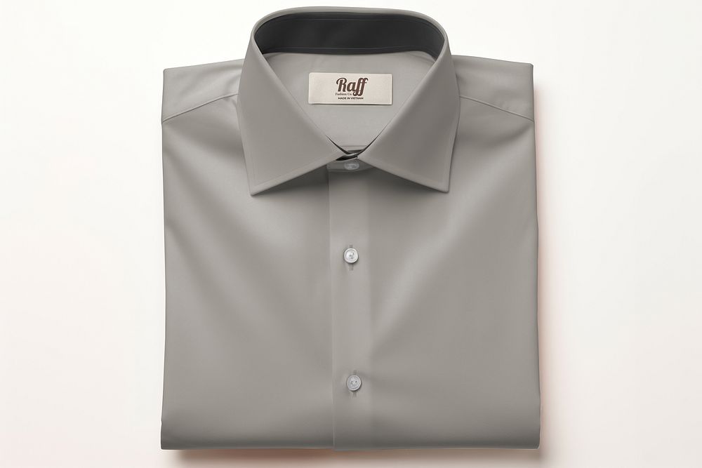 folded gray shirt