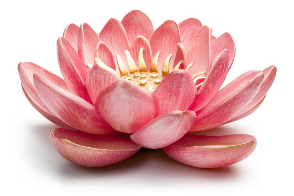 Pink lotus blossom flower petal.