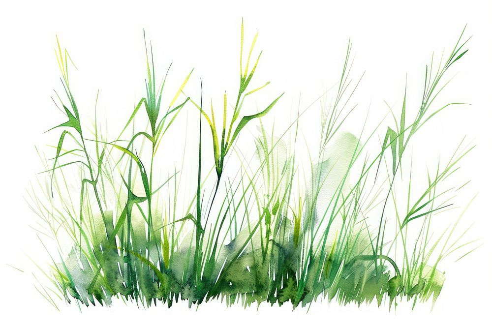 Grass plant green tranquility.
