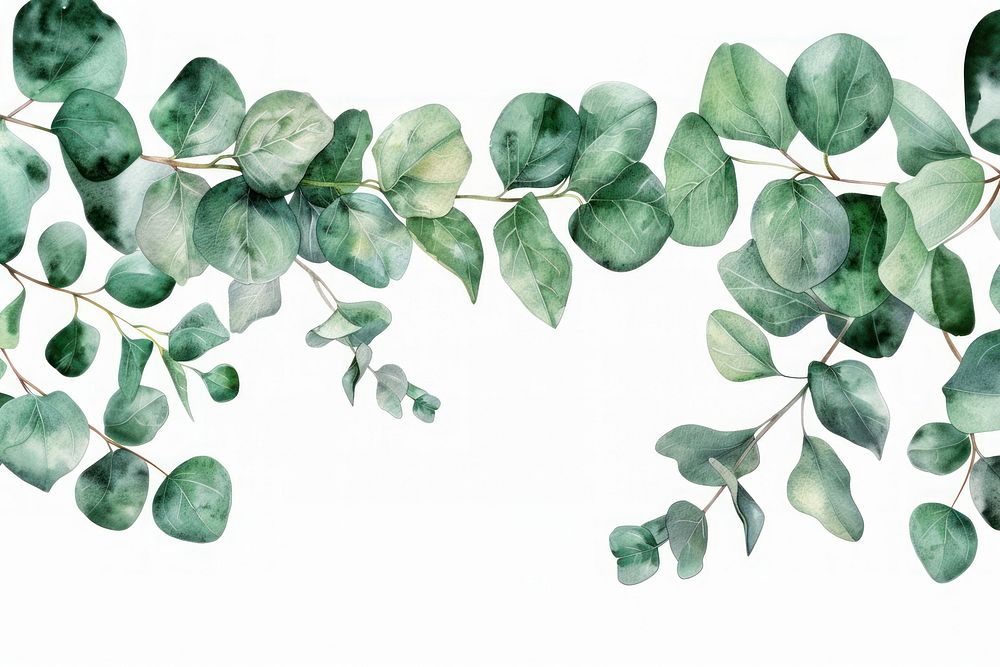 Eucalyptus leaves backgrounds plant leaf.