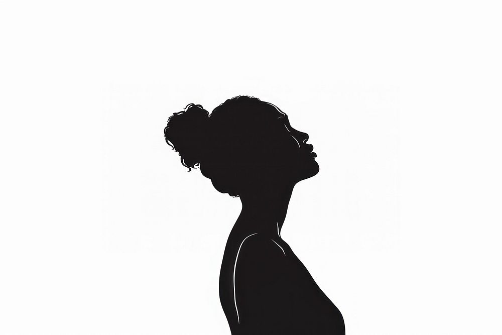 Crying woman silhouette clip art backlighting adult black.