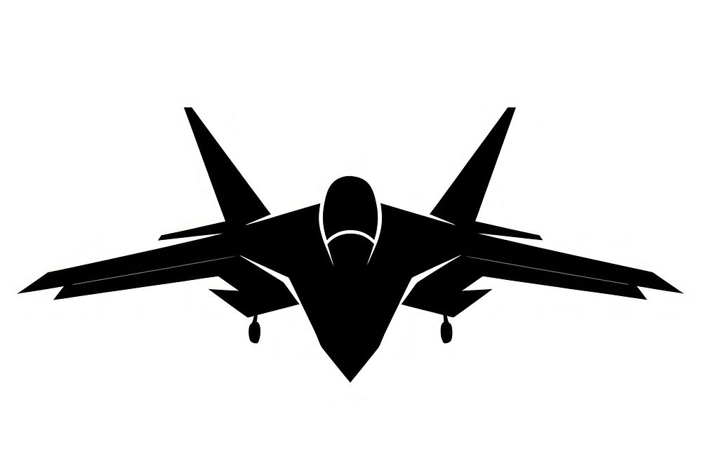 Fighter jet belly silhouette transportation appliance.