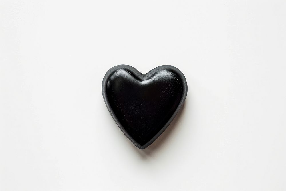 Heart shape silhouette clip art black white background jewelry.