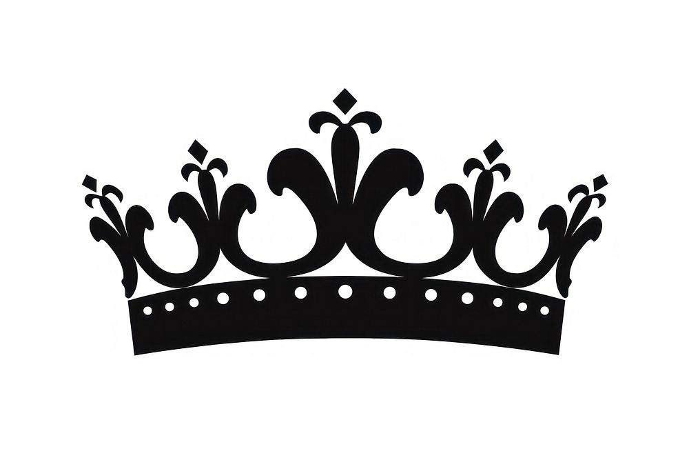 Queen crown silhouette accessories accessory dynamite.