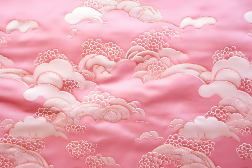 Oriental fabric texture clothing dessert pattern.