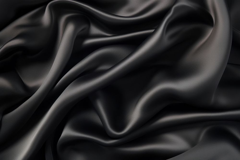 Silk fabric texture black person human.