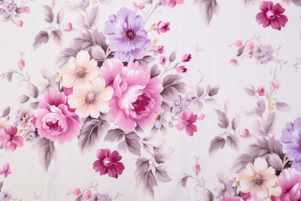 Textile floral pattern graphics blossom wedding.