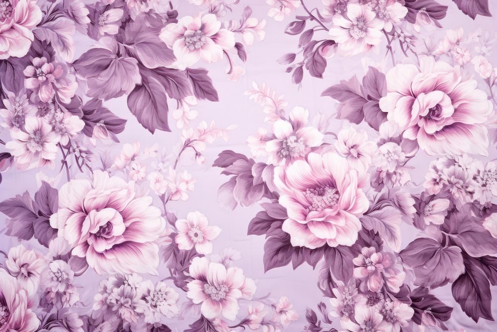 Textile floral pattern graphics blossom flower.