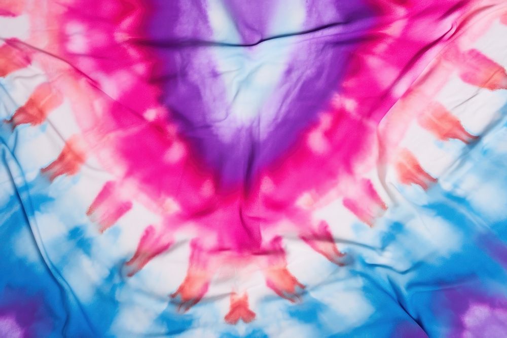 Tie dye heart fabric texture purple person human.