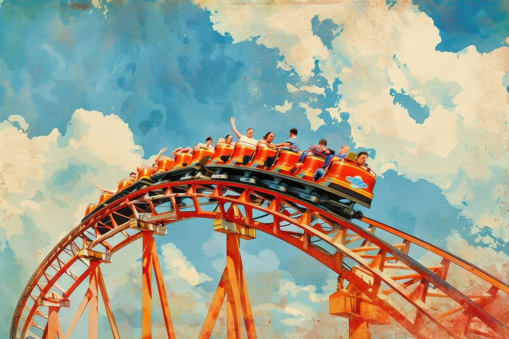 Coaster fun sky roller coaster.