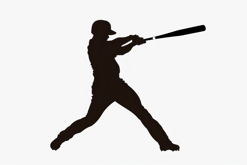 Baseball silhouette clip art softball people person.
